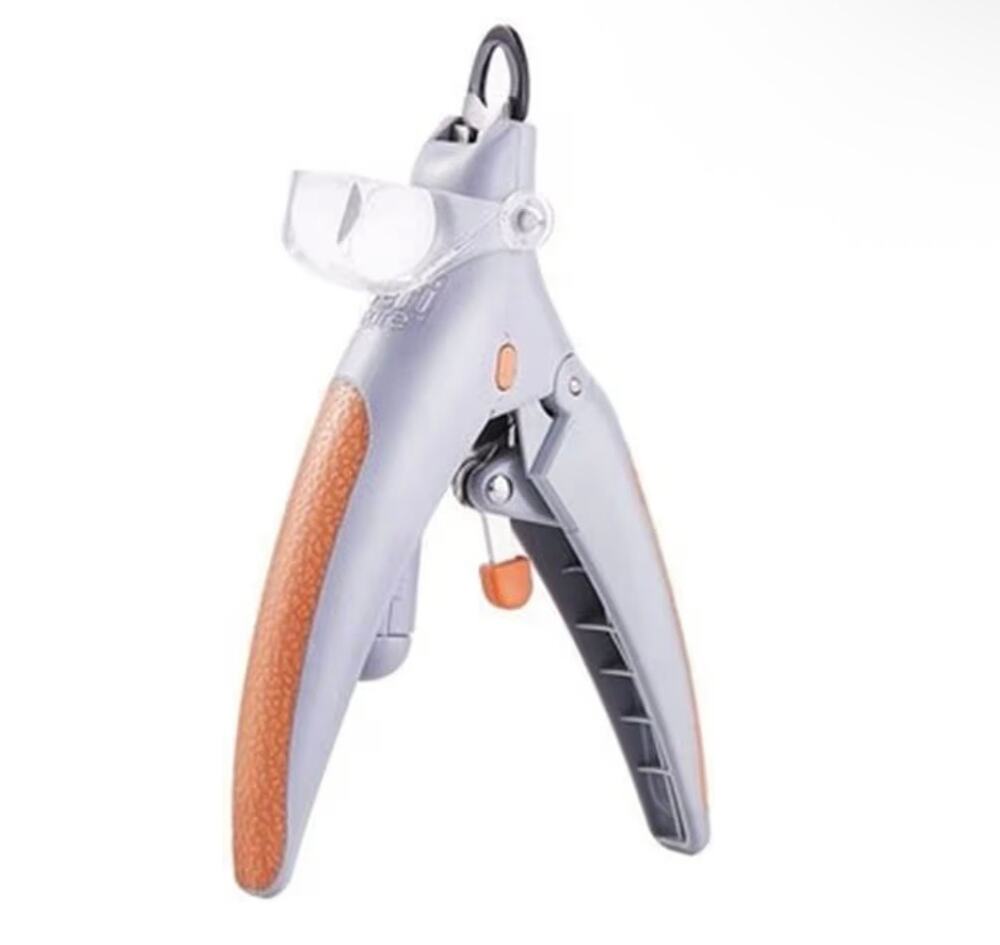 Pet Nail Clipper, 5X Magnification Pet Nail Scissor Safe with LED Light